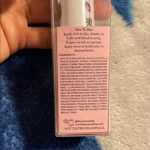 Pink and White Blush Stick for a Natural Glow - Picture 3 of 5